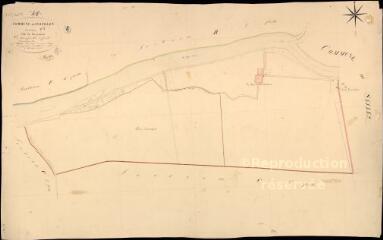 1 vue  - Châtillon-sur-Cher : plans du cadastre napoléonien. Section C2 dite de la prairie (ouvre la visionneuse)