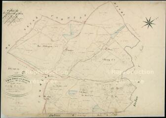1 vue  - Chaumont-sur-Tharonne : plans du cadastre napoléonien. Section M dite de Chançay (ouvre la visionneuse)