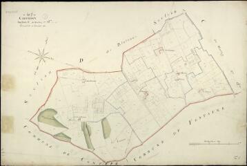 1 vue  - Cheverny : plans du cadastre napoléonien. Section C1 dite du marlay (ouvre la visionneuse)