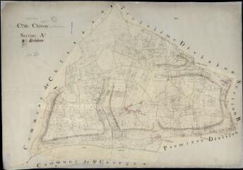 1 vue  - Chissay-en-Touraine : plans du cadastre napoléonien. Section A3 (ouvre la visionneuse)