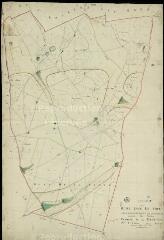 1 vue  - Ferté-Saint-Cyr (La) : plans du cadastre napoléonien. Section C1 dite des Bignons (ouvre la visionneuse)