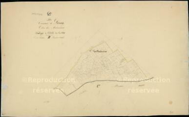 1 vue  - Lassay : plans du cadastre napoléonien. Section B1, Clos des Mulonnières, développement (ouvre la visionneuse)