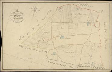 1 vue  - Marchenoir : plans du cadastre napoléonien. Section A2 dite de pulant (ouvre la visionneuse)