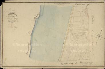 1 vue  - Maslives : plans du cadastre napoléonien. Section A1 dite de lucuelle (ouvre la visionneuse)