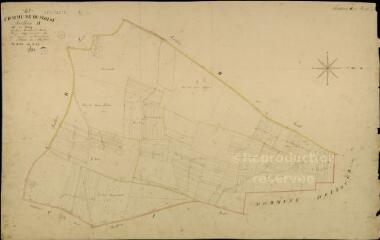 1 vue  - Moisy : plans du cadastre napoléonien. Section B2 dite du bourg (ouvre la visionneuse)