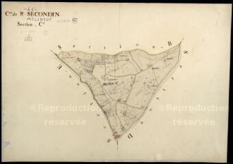 1 vue  - Molineuf : plans du cadastre napoléonien. Section C (ouvre la visionneuse)