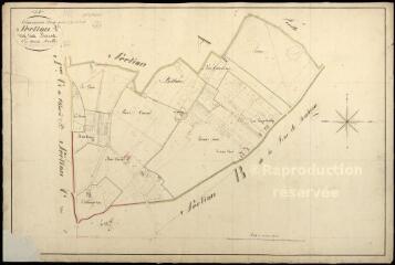 1 vue  - Mont-Près-Chambord : plans du cadastre napoléonien. Section A2 dite des beines (ouvre la visionneuse)