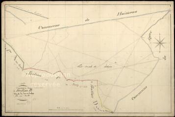 1 vue  - Mont-Près-Chambord : plans du cadastre napoléonien. Section B dite de la forêt de boulogne (ouvre la visionneuse)