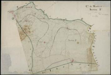 1 vue  - Monthou-sur-Cher : plans du cadastre napoléonien. Section F2 (ouvre la visionneuse)