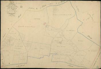 1 vue  - Nourray : plans du cadastre napoléonien. Section A2 dite du bourg (ouvre la visionneuse)