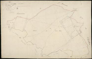 1 vue  - Noyers : plans du cadastre napoléonien. Section A dite de la forêt (ouvre la visionneuse)