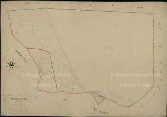 1 vue  - Prunay-Cassereau : plans du cadastre napoléonien. Section A2 dite de la forêt (ouvre la visionneuse)