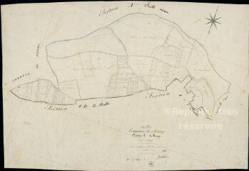 1 vue  - Renay : plans du cadastre napoléonien. Section C3 dite du bourg (ouvre la visionneuse)