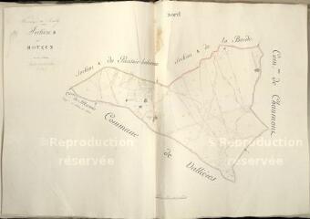 1 vue  - Rilly-sur-Loire : plans du cadastre napoléonien. Section B. Seul existe le TA d\'origine, le reste des planches date du XXè siècle et reproduit le plan de 1809. Ce sont donc les planches de l\'atlas 3 P 2 (ouvre la visionneuse)