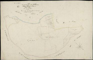 1 vue  - Saint-Firmin-des-Près : plans du cadastre napoléonien. Section A2 dite des bois et belle vallée (ouvre la visionneuse)