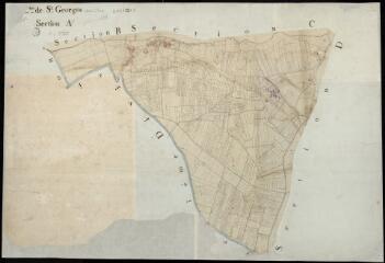 1 vue  - Saint-Georges-sur-Cher : plans du cadastre napoléonien. Section A1 (ouvre la visionneuse)