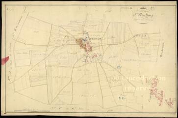 1 vue  - Saint-Léonard-en-Beauce : plans du cadastre napoléonien. Section B2 dite du bourg (ouvre la visionneuse)
