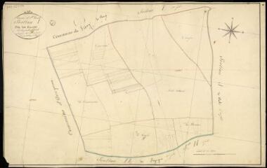 1 vue  - Saint-Léonard-en-Beauce : plans du cadastre napoléonien. Section I1 dite des ormes (ouvre la visionneuse)