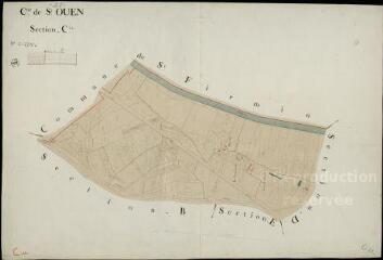 1 vue  - Saint-Ouen : plans du cadastre napoléonien. Section C (ouvre la visionneuse)