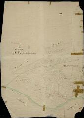 1 vue Vendôme : plans du cadastre napoléonien. Section F2 dite des quatre huys