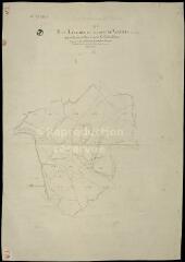 1 vue Villiers-sur-Loir : plans du cadastre napoléonien. Tableau d'assemblage