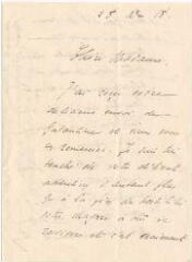 2 vues  - Lettre du commandant Clavet datée du 28 décembre 1918 (ouvre la visionneuse)