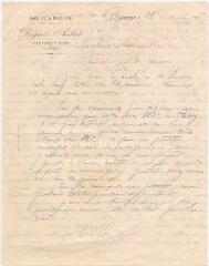 2 vues  - Lettre du 28 décembre 1915 sur une lettre de sa femme et son fils datée du 26 (ouvre la visionneuse)