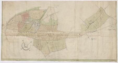 1 vue  - [Saint-Hilaire-la-Gravelle : plan partie de Saint-Hilaire-la-Gravelle, 1775]. (ouvre la visionneuse)