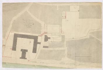 1 vue  - [Blois] : plan général de l\'Hôpital des pauvres et de ses dépendances [Hôpital général], par Pinault, 1840. (ouvre la visionneuse)