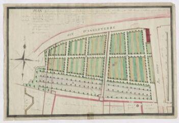 1 vue  - [Blois] : plan géométrique du Jardin des ci-devants Cordelliers, [XVIIIe]. (ouvre la visionneuse)