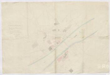 1 vue  - [Blois] : plan de la ville de Blois pour servir aux projets de la Préfecture, par A. Pinault, 1823. (ouvre la visionneuse)