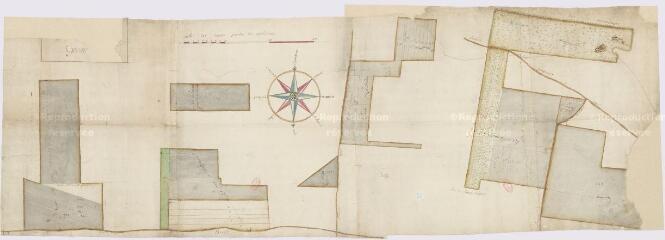 1 vue  - [Rocé : plan du bois de la Morandaye, XVIIIe]. (ouvre la visionneuse)