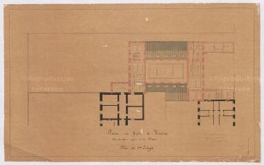 1 vue  - [Vendôme] : construction du Palais de Justice, par G. Chautard, 1885. (ouvre la visionneuse)