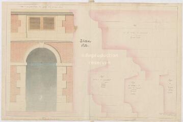 1 vue  - [Vendôme] : projet de construction d\'un abattoir public, par E. Marganne, 1847. (ouvre la visionneuse)