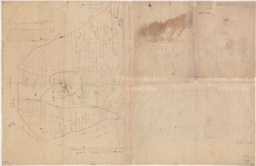 1 vue  - [Lorges] : bois de l\'Aumône et terres de Marigny, par Crouin arpenteur du roy à Blois, 1778 (ouvre la visionneuse)