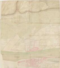1 vue  - Blois : plan du faubourg de Vienne et du quartier de la ville comprenant le château, [XVIIIe siècle] (ouvre la visionneuse)