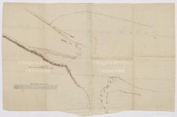 1 vue  - Plan du moulin du Boutet et de ses abords situé commune de Châtres (ouvre la visionneuse)