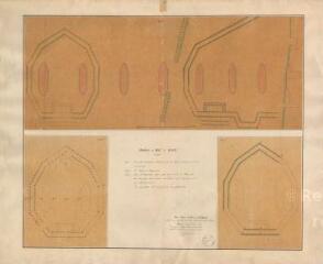 1 vue  - [Blois] : travaux du pont de Blois [mai 1719]. Copie de l\'original, 1872. Provenance : service des Ponts-et-Chaussées. (ouvre la visionneuse)