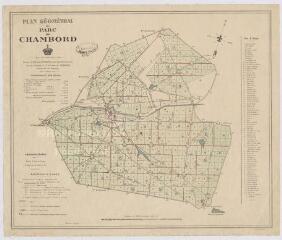 1 vue  - Chambord : plan géométral du parc de Chambord, 1913. (ouvre la visionneuse)