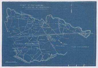 1 vue  - Villechauve : extrait du plan cadastral de la commune de Villechauve, 1907. Provenance : Préfecture de Loir-et-Cher. (ouvre la visionneuse)