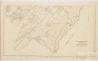 1 vue  - [Saint-Aignan-sur-Cher] : délégation générale à l\'équipement national, plan topographique [secteur sud de la ville], 1945, plan imprimé. (ouvre la visionneuse)
