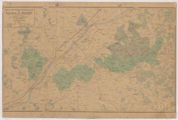 1 vue  - [Blois] : carte des forêts domaniales des environs de Blois, [XXe], carte imprimée (ouvre la visionneuse)