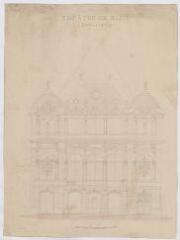 1 vue  - [Blois] : théâtre de Blois : restauration, [1867-1869]. Provenance : fonds de l\'architecte Jules de La Morandière (F 430-431) (ouvre la visionneuse)