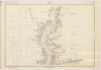 1 vue  - Mer : plan topographique régulier dressé par le Ministère de la construction, 1961, plan imprimé. (ouvre la visionneuse)