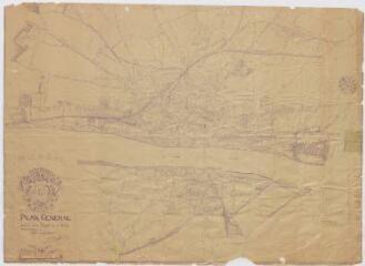 1 vue  - [Blois] : ville de Blois : plan général dressé par le voyer de la ville, juillet 1923, plan imprimé. (ouvre la visionneuse)