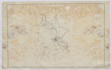 1 vue  - Concressault : carte de la commune (territoire de la Sologne), s.d. Sans échelle. (ouvre la visionneuse)