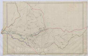 1 vue  - Vignoux-sur-Barangeon : carte de la commune (territoire de la Sologne), s.d. Sans échelle. (ouvre la visionneuse)
