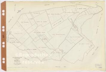 1 vue  - Averdon : reproduction du plan cadastral de la commune, section F2, plan révisé en 1935. Echelle au 1/2500ème (ouvre la visionneuse)