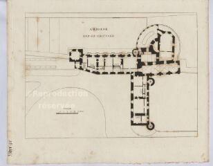 1 vue  - Amboise : plan général du château, s.d. (ouvre la visionneuse)