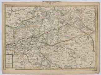 1 vue  - France : carte de l\'Orléanais et de la Touraine, 1659. Echelle de 5 lieues (ouvre la visionneuse)